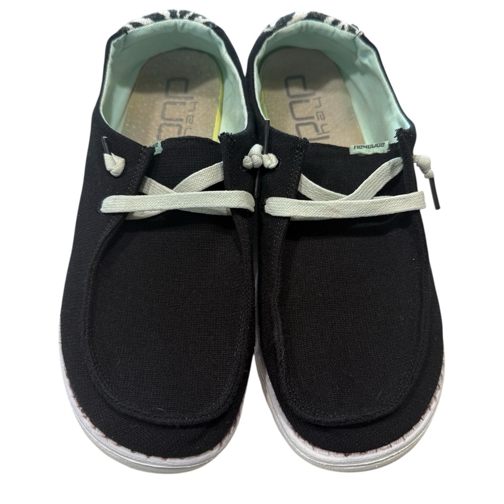 Hey Dude Women’s Wendy Black Zebra Shoes